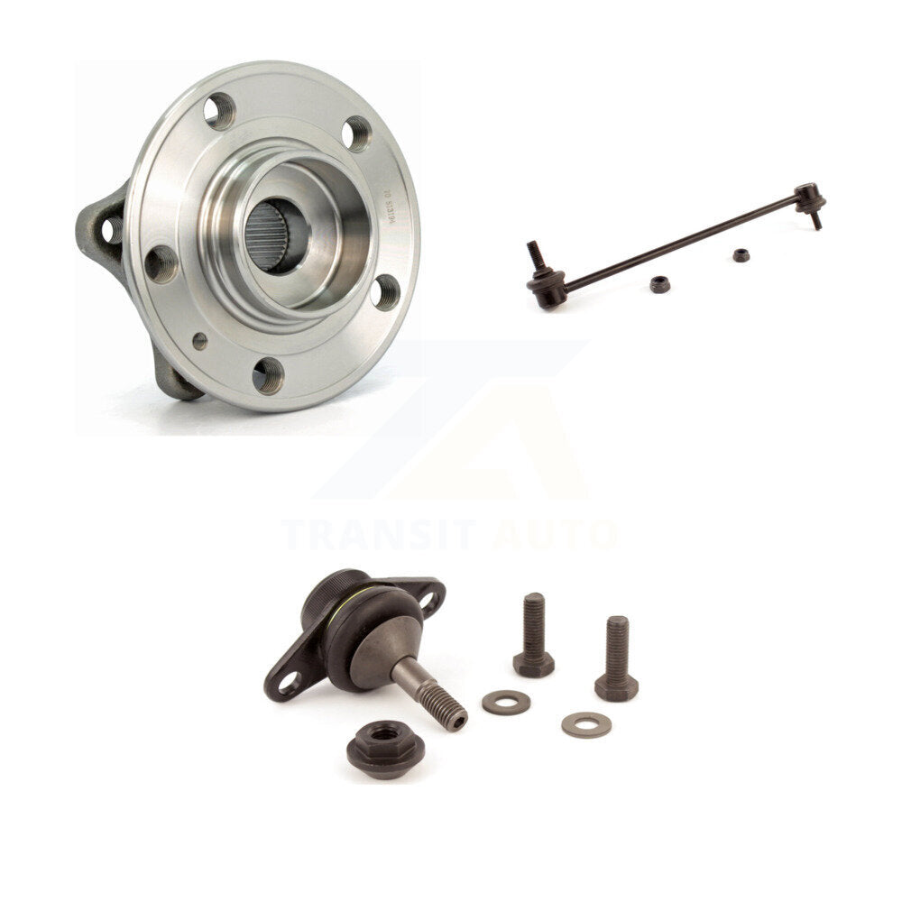 Kit de liaison de barre stabilisatrice, roulement de moyeu avant, Joint à rotule inférieur, pour Volvo S60 XC70 V70 S80