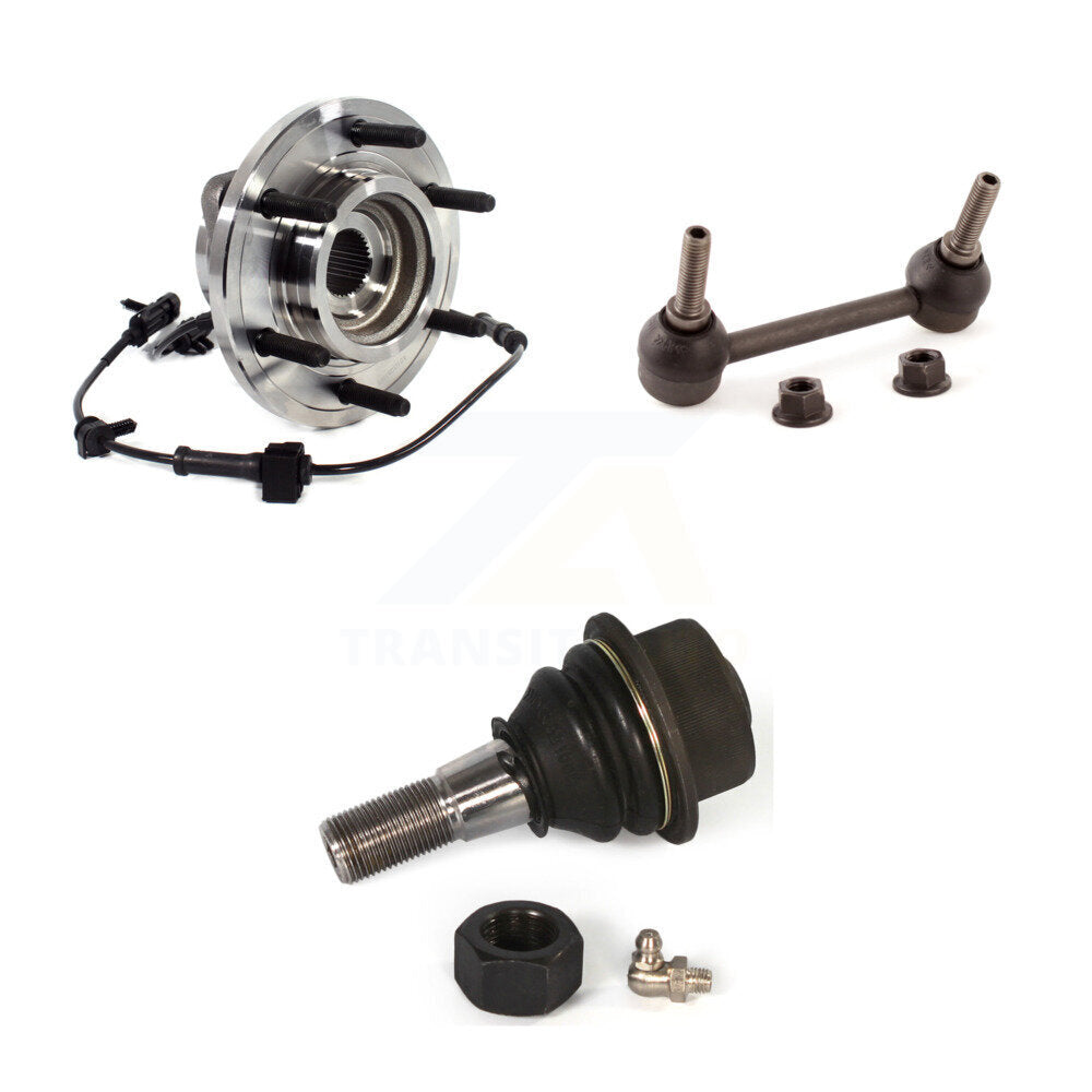 Kit de liaison de barre stabilisatrice, roulement de moyeu avant, Joint à rotule inférieur, pour Hummer H3T H 2009 – 2010