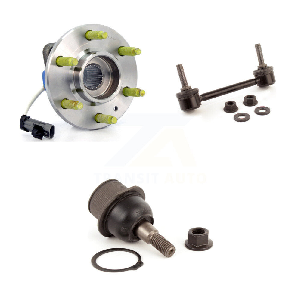 Kit de liaison de barre stabilisatrice de rotule inférieure de roulement avant pour Cadillac SRX AWD 2004 – 2009