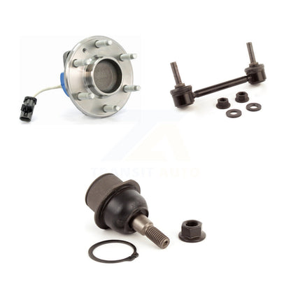 Kit de liaison de barre stabilisatrice de rotule inférieure de roulement avant pour Cadillac SRX RWD 2004 – 2009
