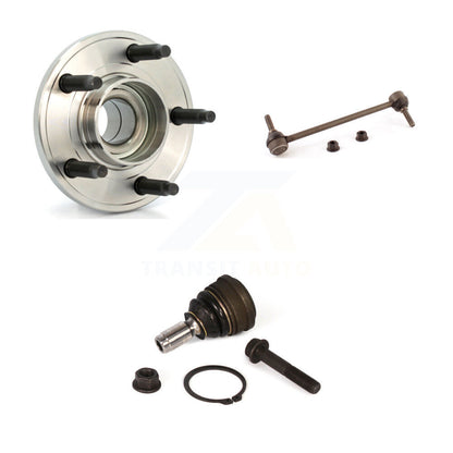 Kit de liaison de stabilisateur de barre stabilisatrice, roulement de moyeu avant, Joint à rotule inférieur, pour Ford Mustang