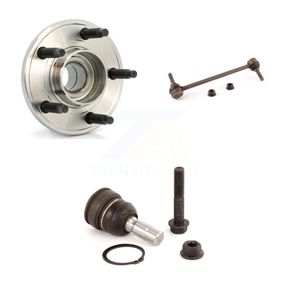 Kit de liaison de stabilisateur de barre stabilisatrice, roulement de moyeu avant, Joint à rotule inférieur, pour Ford Mustang