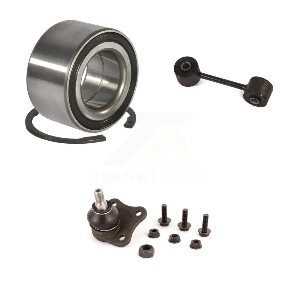 Kit de rotule inférieure et de liaison, roulement avant droit, pour Volkswagen Jetta Golf Cit