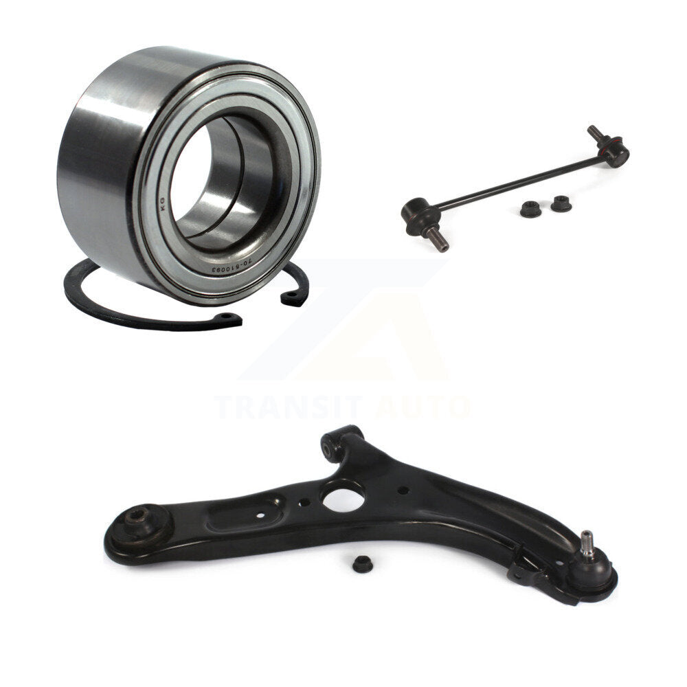 Kit de bras de commande inférieur et de liaison, roulement avant droit, pour Hyundai Elantra GT Veloste