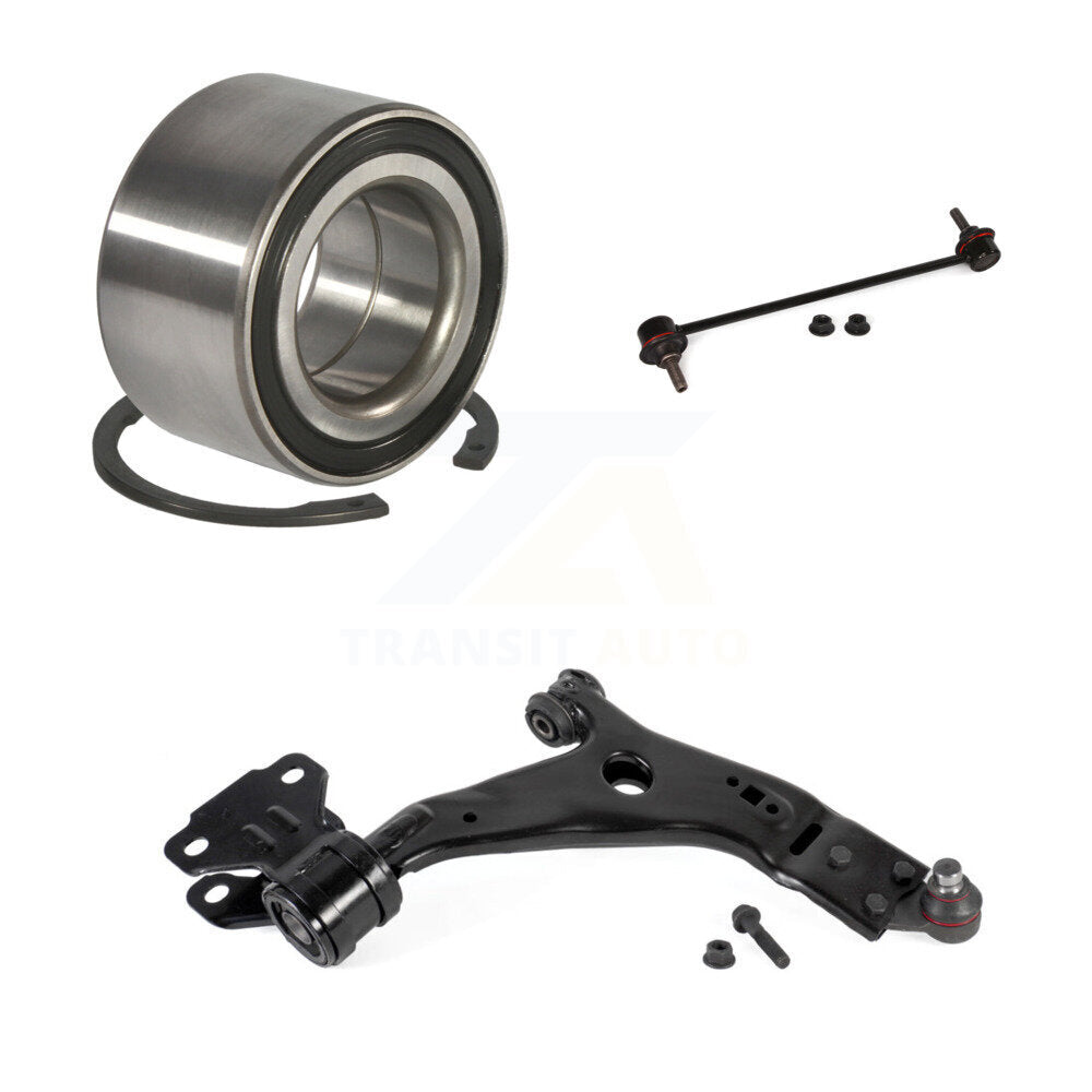 Kit de bras de commande inférieur et de liaison, roulement avant droit, pour Ford Focus Transit Connect