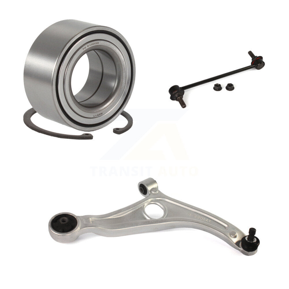 Kit de bras de commande inférieur et de liaison, roulement avant droit, pour Hyundai Sonata Kia Optim