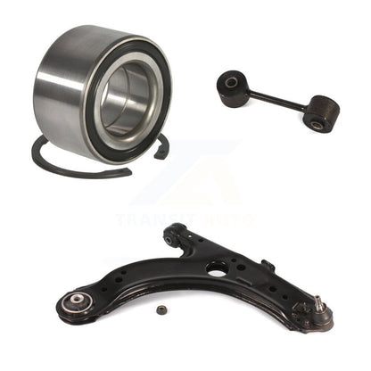 Kit de bras de commande inférieur et de liaison, roulement avant droit, pour Volkswagen Jetta Golf City