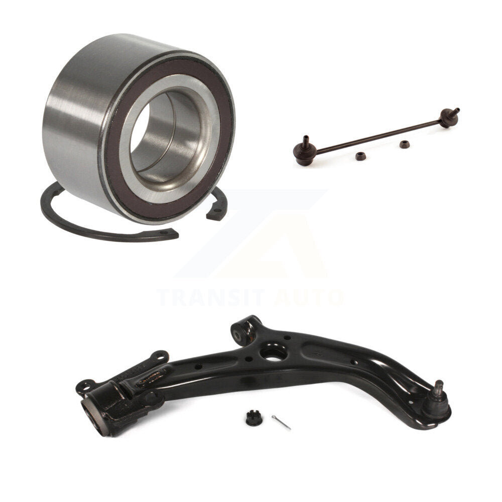 Bras de commande inférieur à roulement avant droit avec kit BJ et Link pour Honda Fi 2007 – 2008