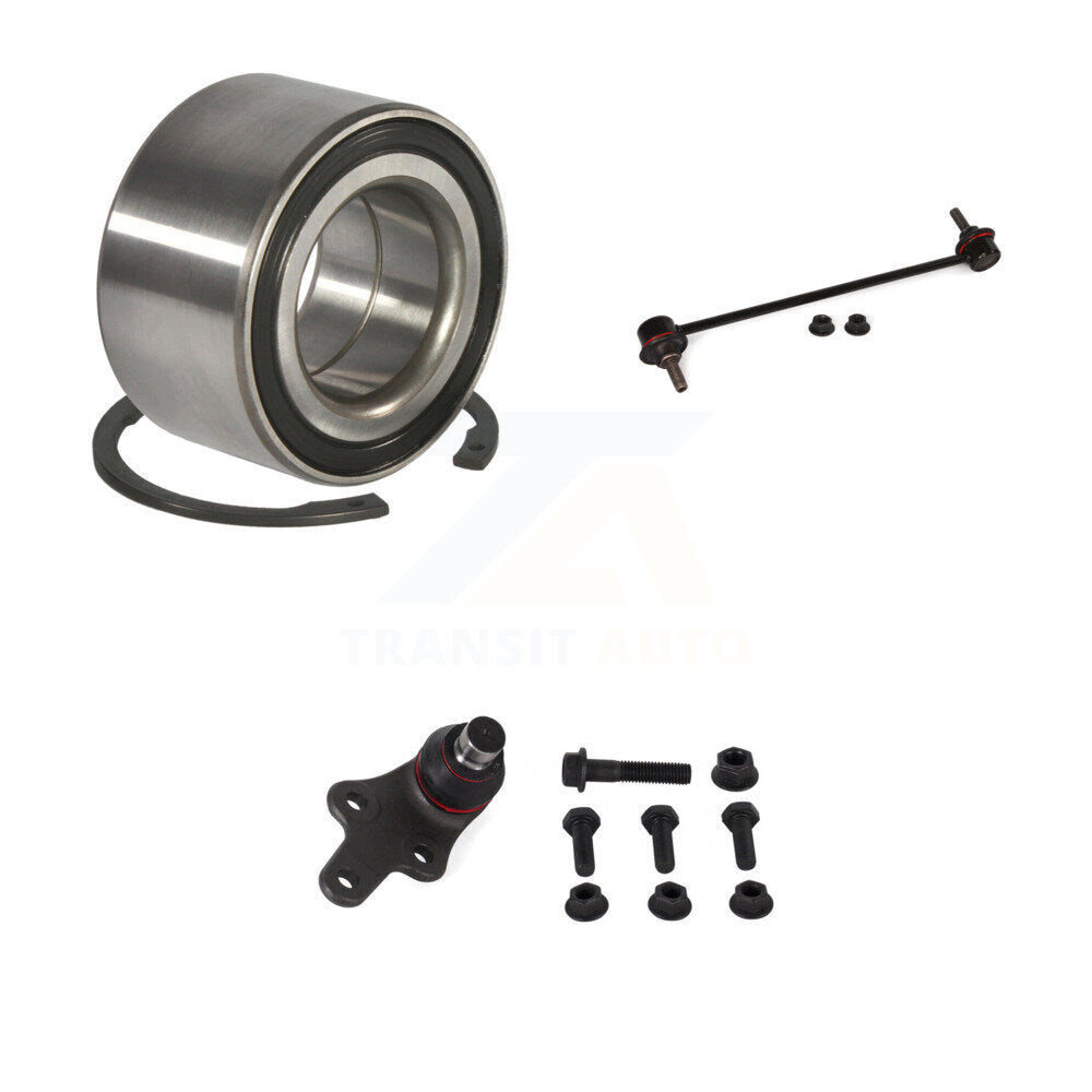 Kit de rotule inférieure et de liaison, roulement avant gauche, pour Ford Focus Transit Connect