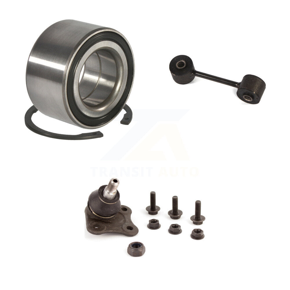 Kit de rotule inférieure et de liaison, roulement avant gauche, pour Volkswagen Jetta Golf City