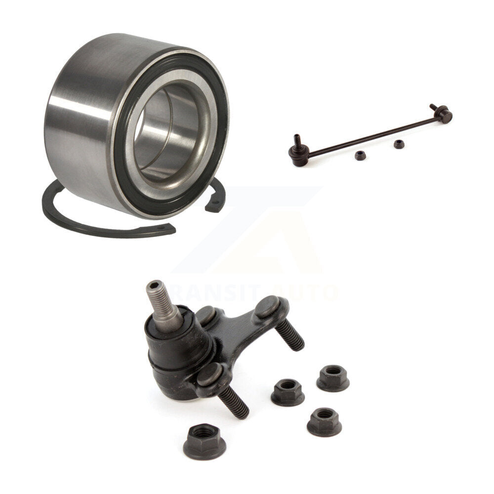 Kit de rotule inférieure et de barre stabilisatrice, roulement avant gauche, pour Volkswagen Jetta GT
