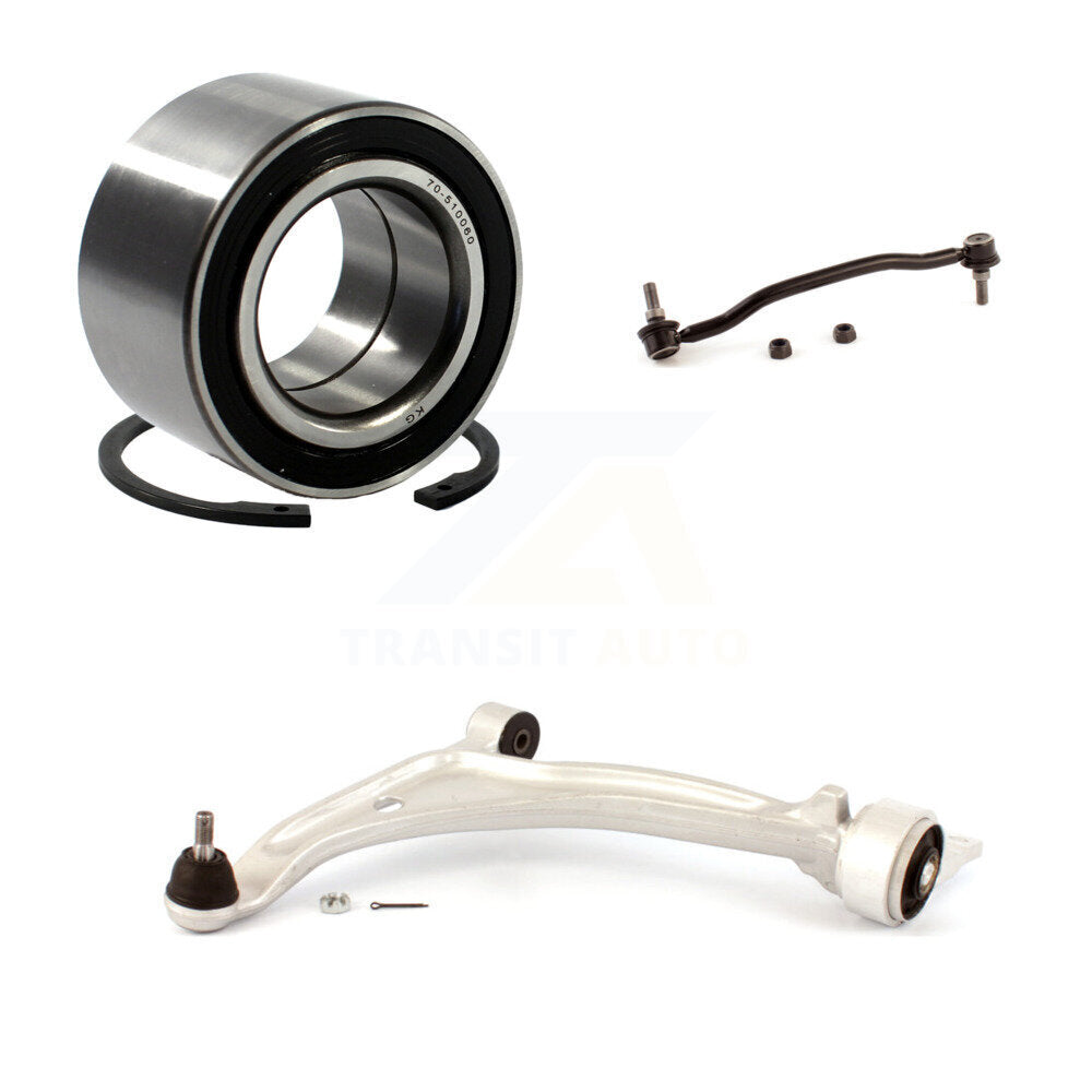 Bras de commande inférieur à roulement avant gauche avec Kit BJ & Link pour Nissan Altima Maxim