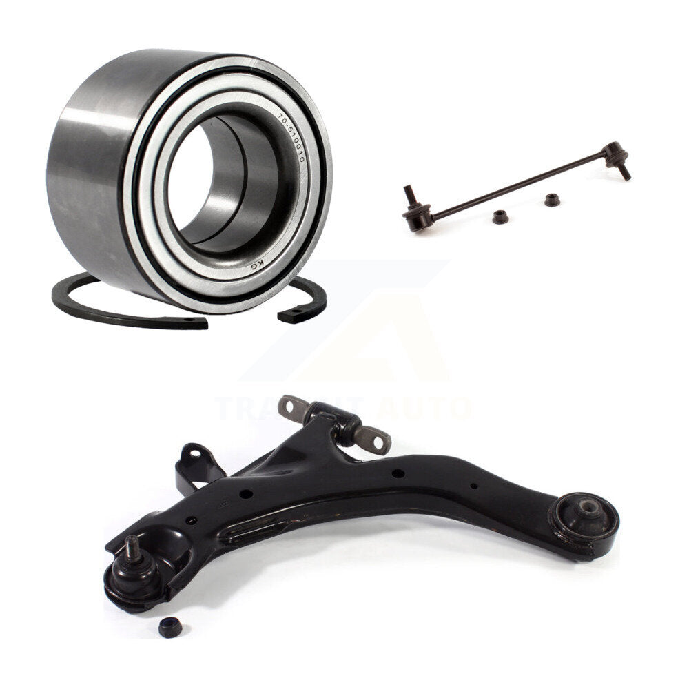 Bras de commande inférieur à roulement avant gauche avec Kit de liaison BJ pour Kia Spectra 2004 1,8 l