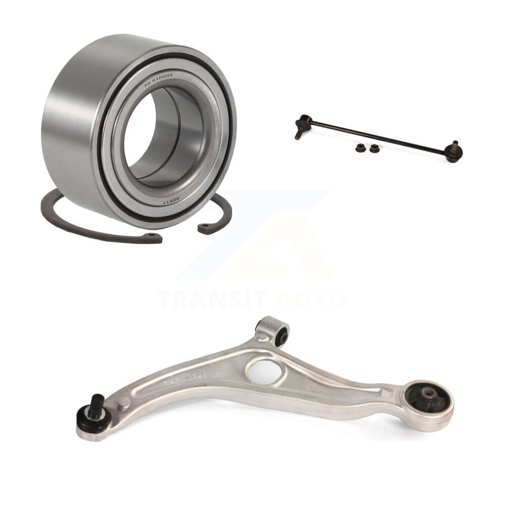 Kit de bras de commande inférieur et de liaison, roulement avant gauche, pour Hyundai Sonata Kia Optima