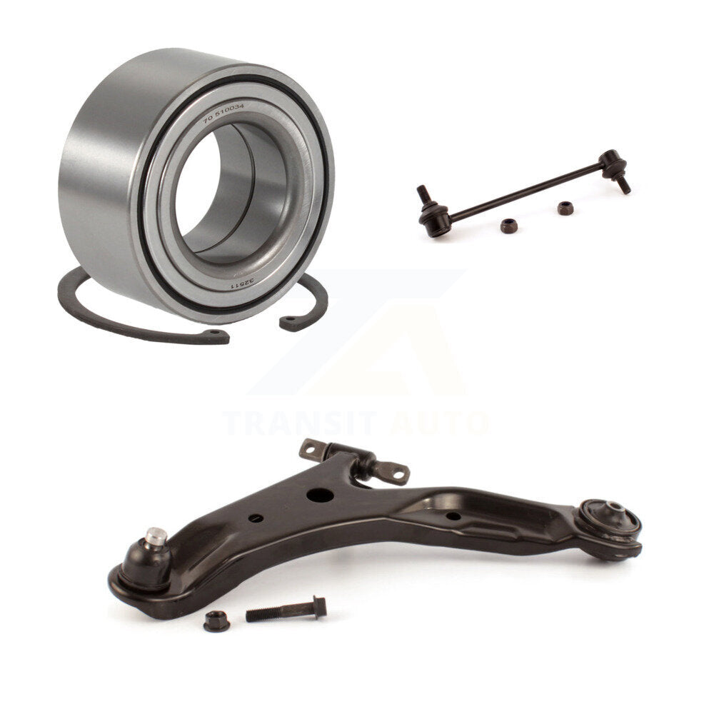 Bras de commande inférieur et Kit de liaison avant gauche, pour Hyundai Santa F 2001 – 2006