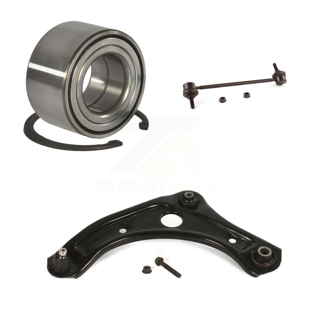 Kit de liaison de bras de commande inférieur, roulement de roue avant gauche, pour Nissan Micra Versa Note