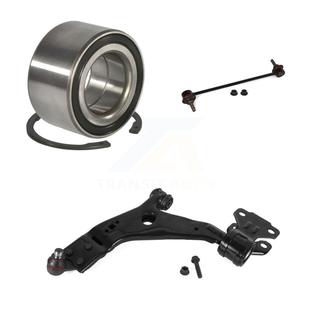 Kit de bras de commande inférieur et de liaison, roulement avant gauche, pour Ford Focus Transit Connect