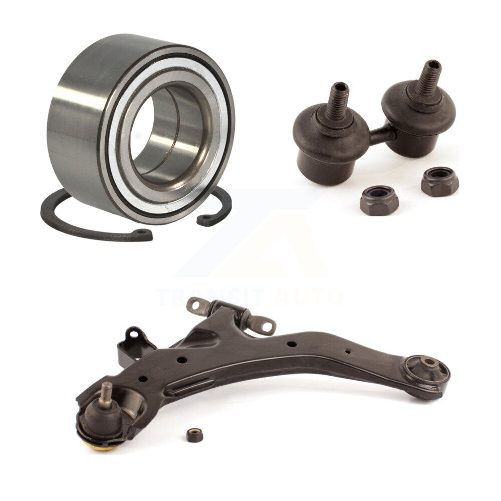 Bras de commande inférieur et Kit de liaison avant gauche, pour Hyundai Elantra 2001 – 2006