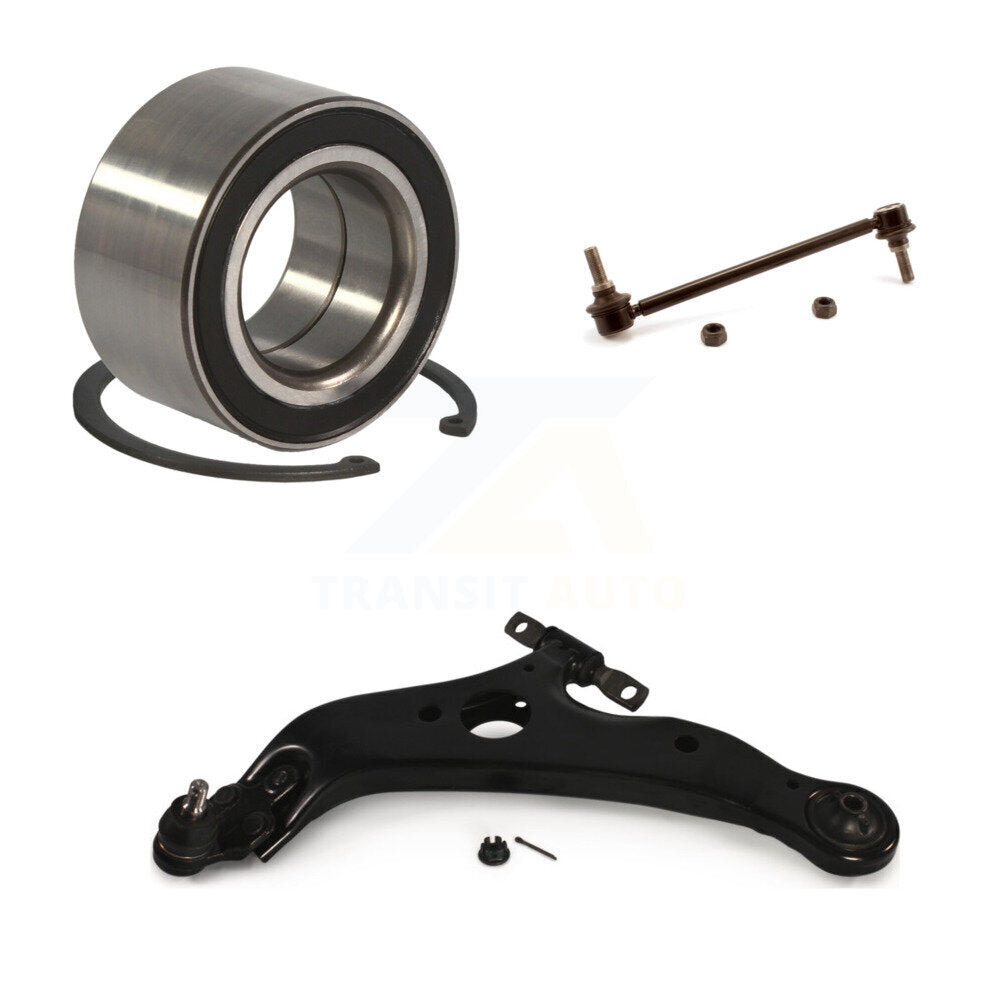 Kit de liaison de bras de commande inférieur, roulement de roue avant gauche, pour Toyota Sienna 2004 – 2010