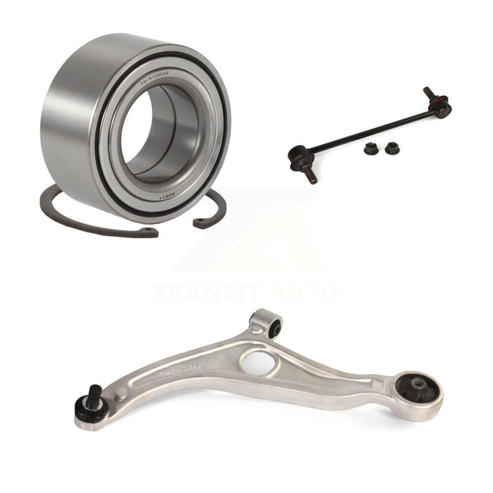 Kit de bras de commande inférieur et de liaison, roulement avant gauche, pour Hyundai Sonata Kia Optima