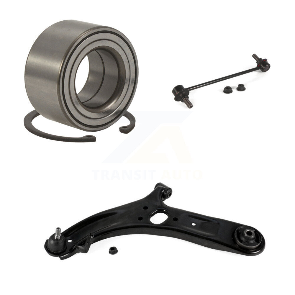 Kit de liaison de bras de commande inférieur, roulement de roue avant gauche, pour Hyundai Accen 2012 – 2017