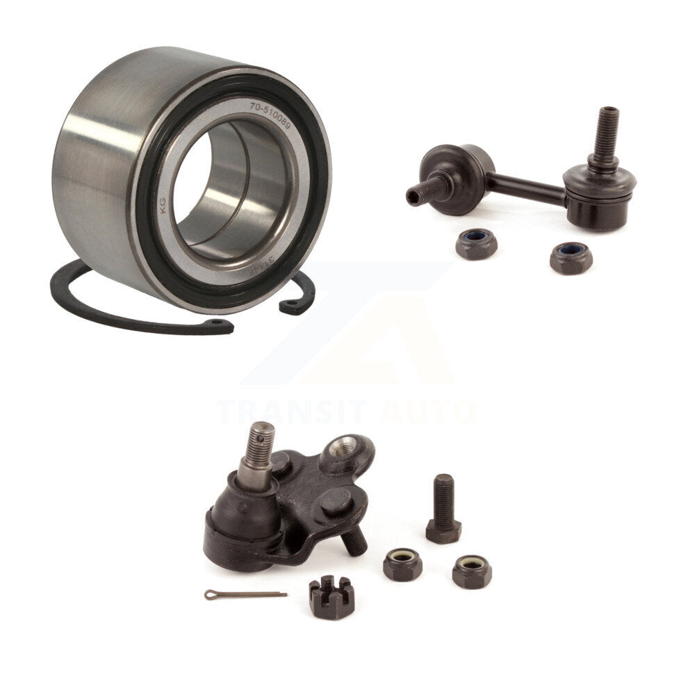 Kit de liaison de rotule inférieure, roulement avant gauche, pour Honda Civic 1,3 l 2006 2011 – 1.8