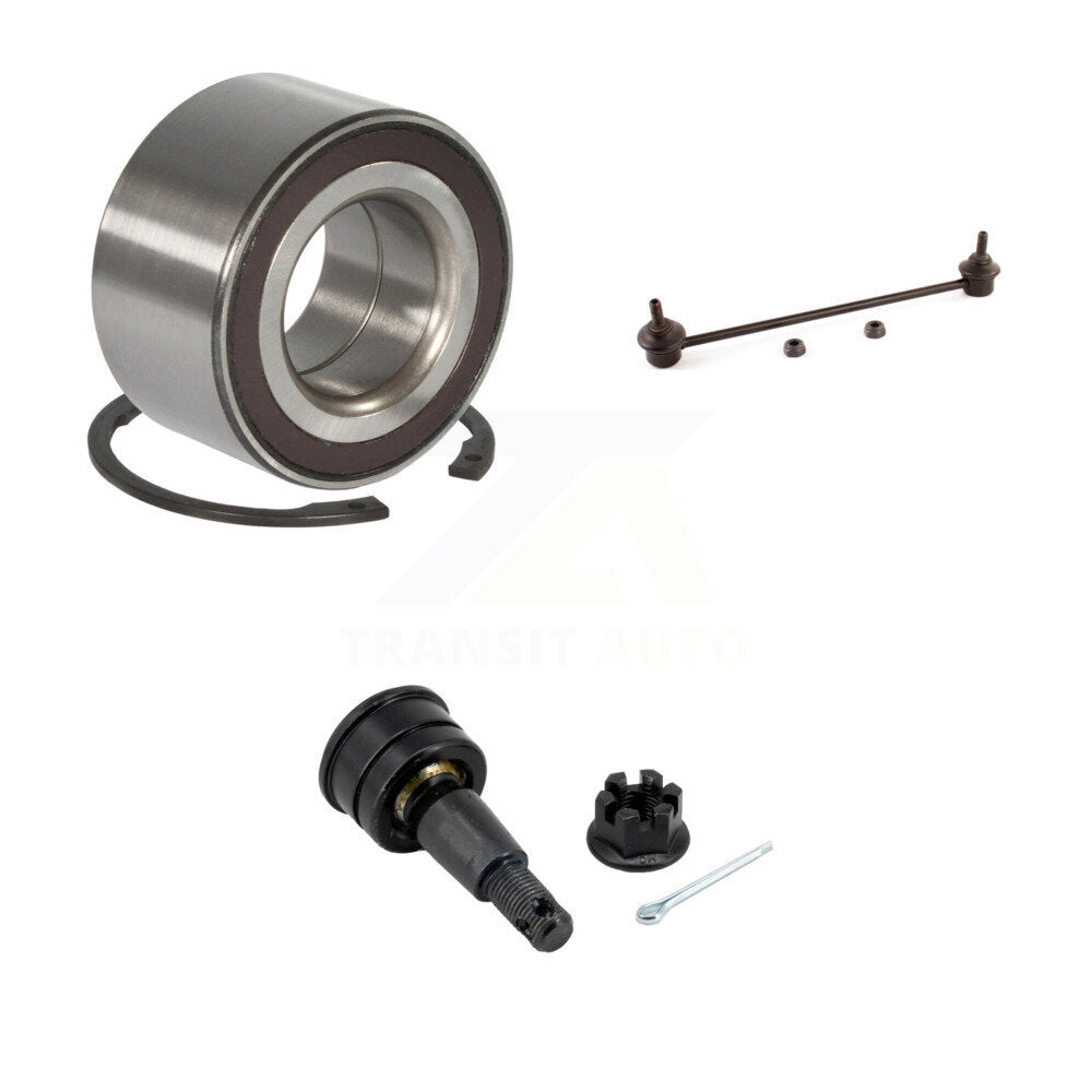 Kit de rotule inférieure et de barre stabilisatrice, roulement avant gauche, pour Honda Fit 2007 – 2008