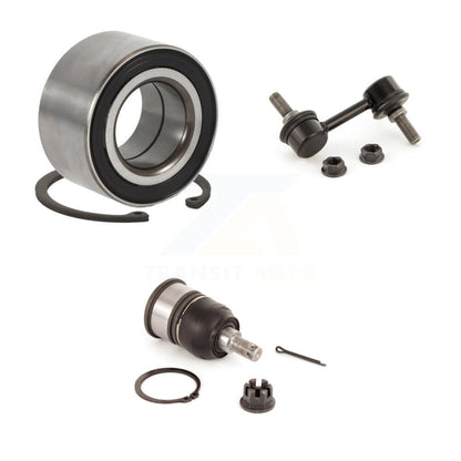 Kit de roulement de roue avant gauche, joint à rotule inférieur et barre stabilisatrice, pour Honda Accor