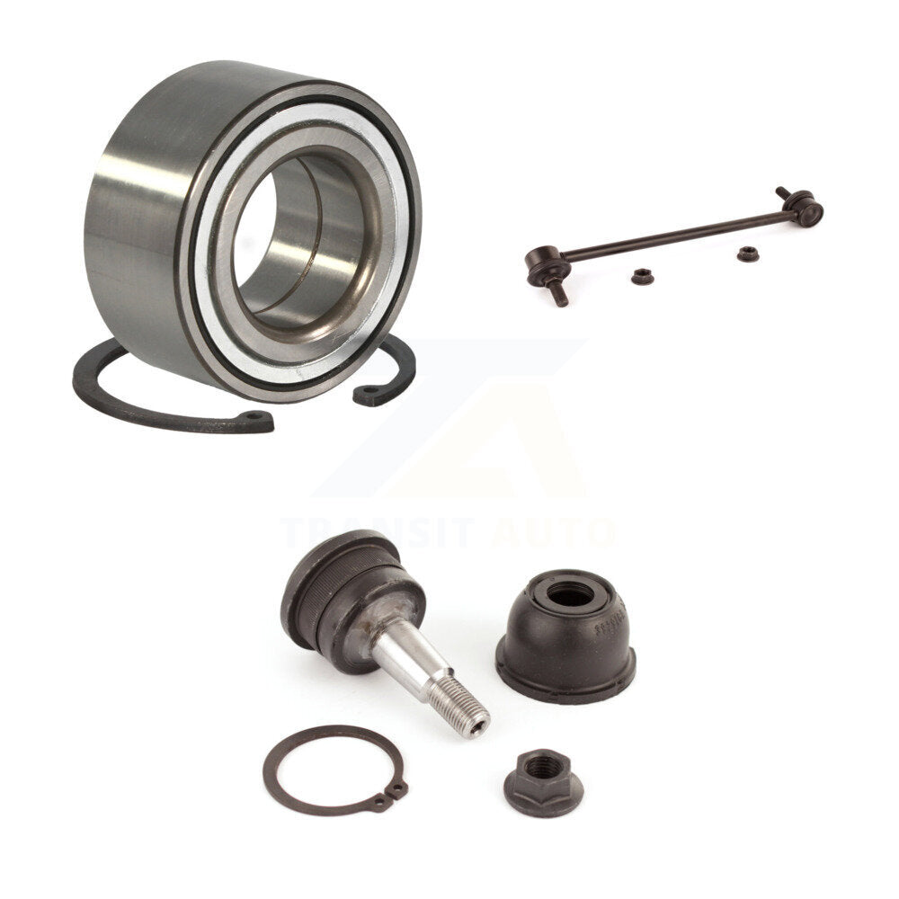 Kit de rotule inférieure et de barre stabilisatrice, roulement avant gauche, pour Kia Spectra Spectra