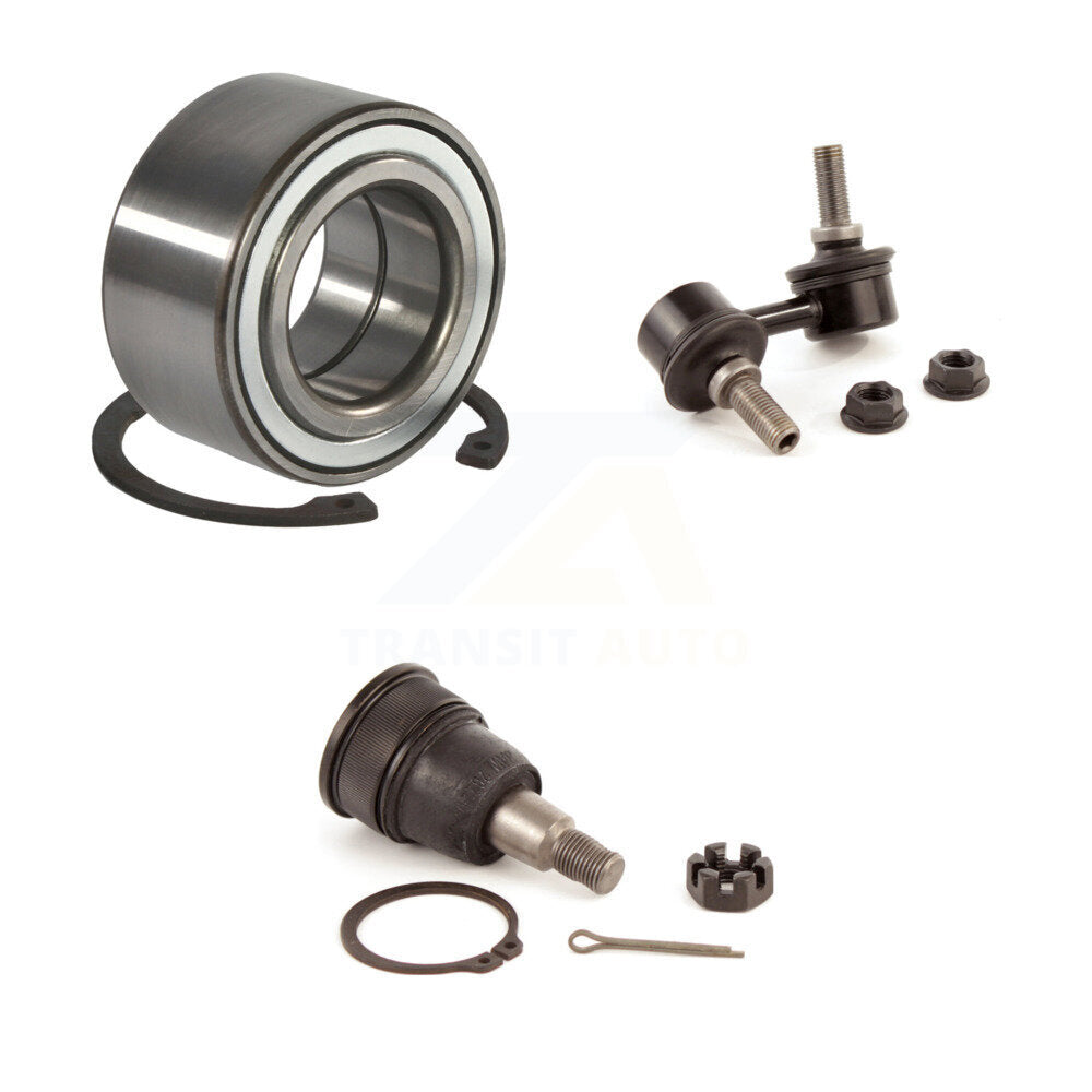 Kit de liaison de stabilisateur de barre stabilisatrice, roulement avant gauche, Joint à rotule inférieur, pour Honda Civi