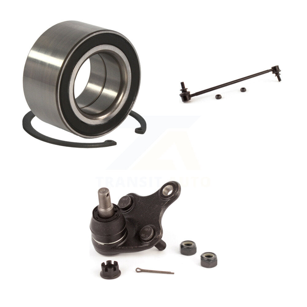 Kit de rotule inférieure de roulement de roue avant et de liaison de barre stabilisatrice pour Lexus HS250 2010