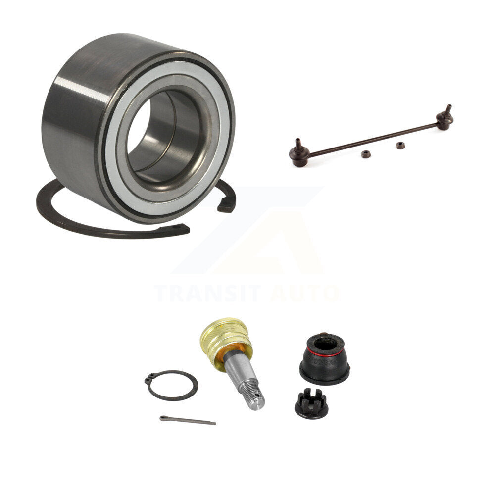 Kit de liaison de stabilisateur de barre stabilisatrice, roulement de roue avant, Joint à rotule inférieur, pour Honda Fit