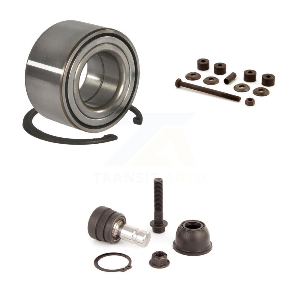 Kit de joint à rotule inférieur et de barre stabilisatrice, roulement de roue avant, pour Mitsubishi Lance