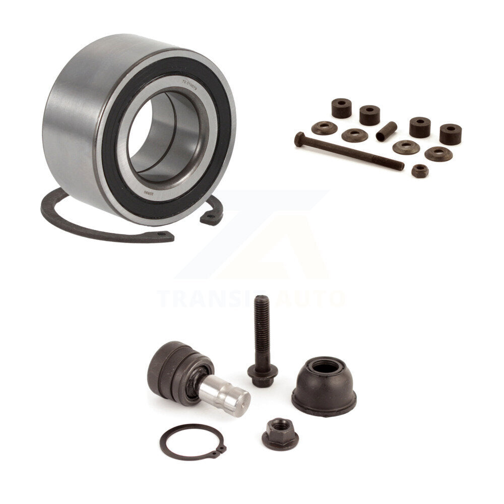 Kit de joint à rotule inférieur et de barre stabilisatrice, roulement de roue avant, pour Mitsubishi Lance