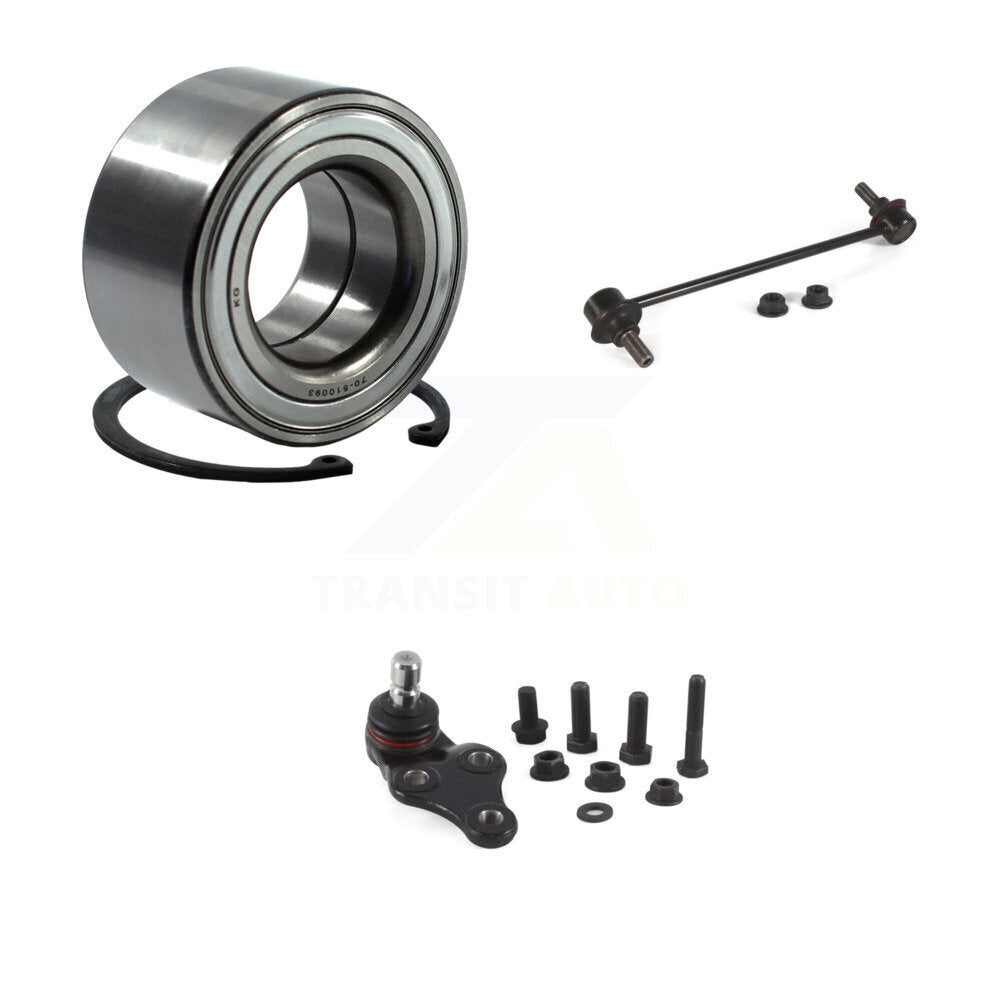 Kit de liaison à rotule inférieure et barre stabilisatrice, roulement avant, pour Kia Soul EV