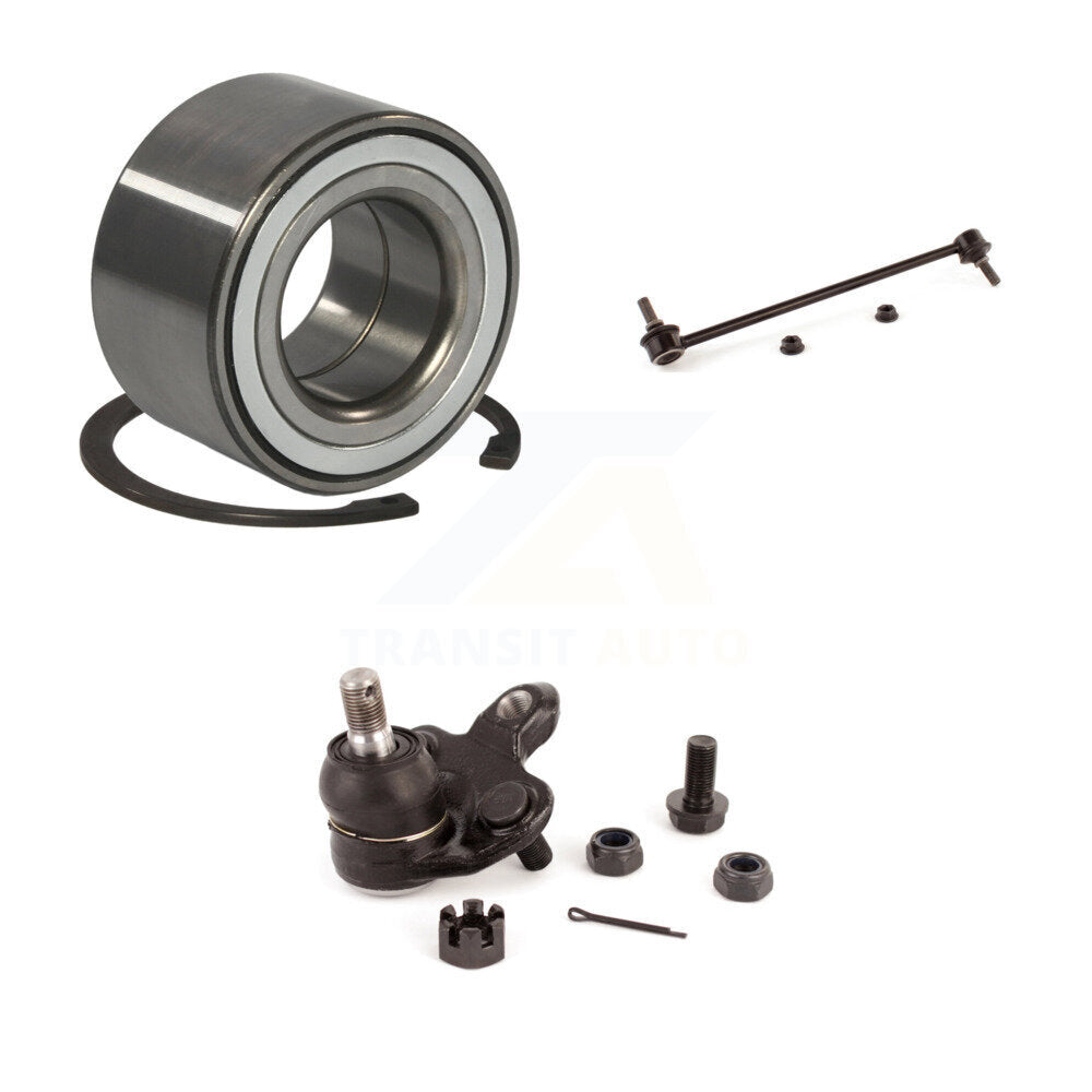 Kit de liaison à rotule inférieure et barre stabilisatrice, roulement avant, pour Toyota RAV4