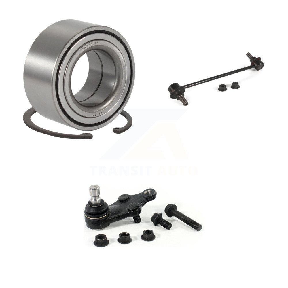 Kit de liaison de barre stabilisatrice de rotule inférieure de roulement avant, pour Hyundai Tucson Kia Sportag