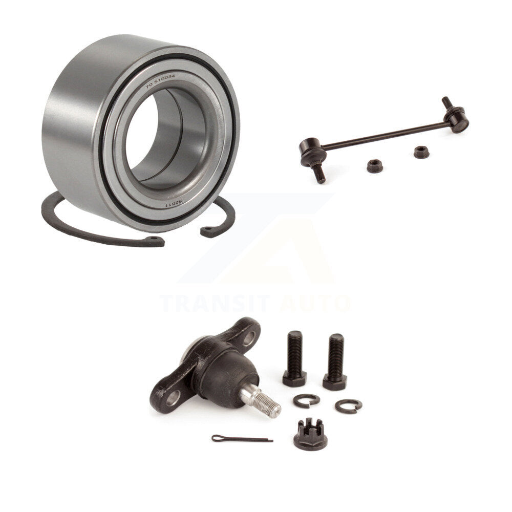 Kit de liaison de barre stabilisatrice de rotule inférieure de roulement avant, pour Hyundai Tucson Kia Sportag