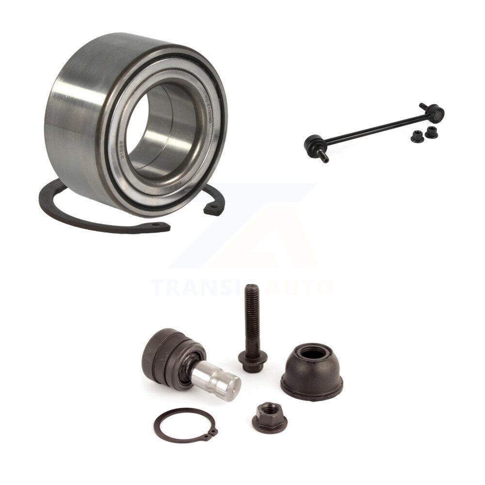 Kit de liaison de joint à rotule inférieur de roulement de roue avant pour carrosserie Jeep Compass MP 2017 cod