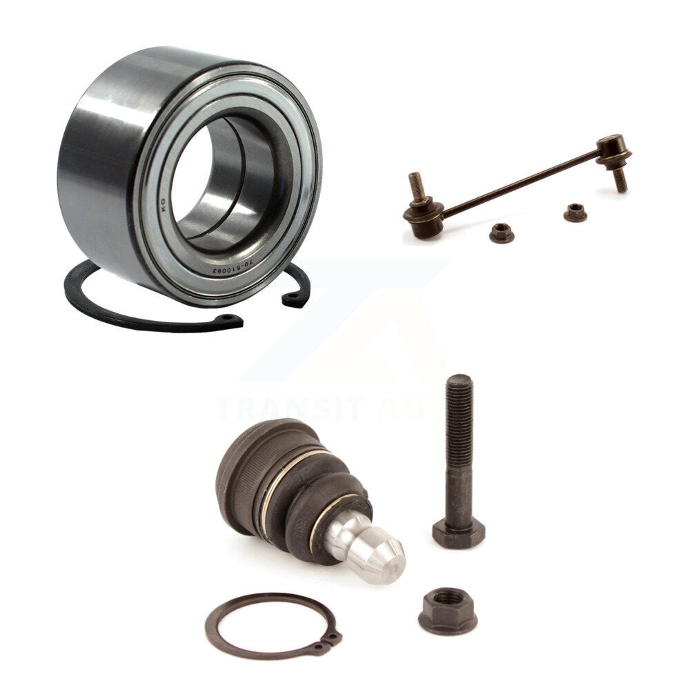Kit de rotule inférieure et de barre stabilisatrice, roulement avant droit, pour Kia Soul 2010 – 2013