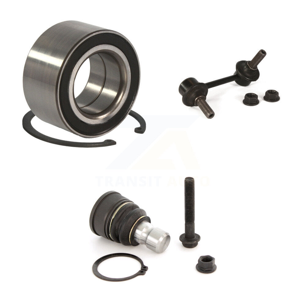Kit de liaison de barre stabilisatrice de rotule inférieure de roulement avant droit pour Mazda CX-9 2007 – 2015
