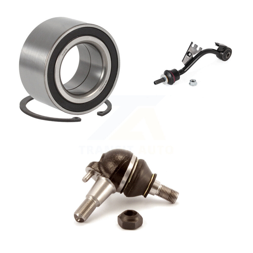 Kit de rotule inférieure et de liaison, roulement avant droit, pour Mercedes-Benz E350 E320 E50