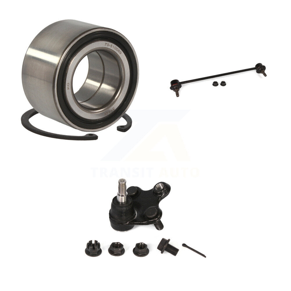Kit de liaison de barre stabilisatrice, roulement avant droit, Joint à rotule inférieur, pour Honda Civic Acura IL
