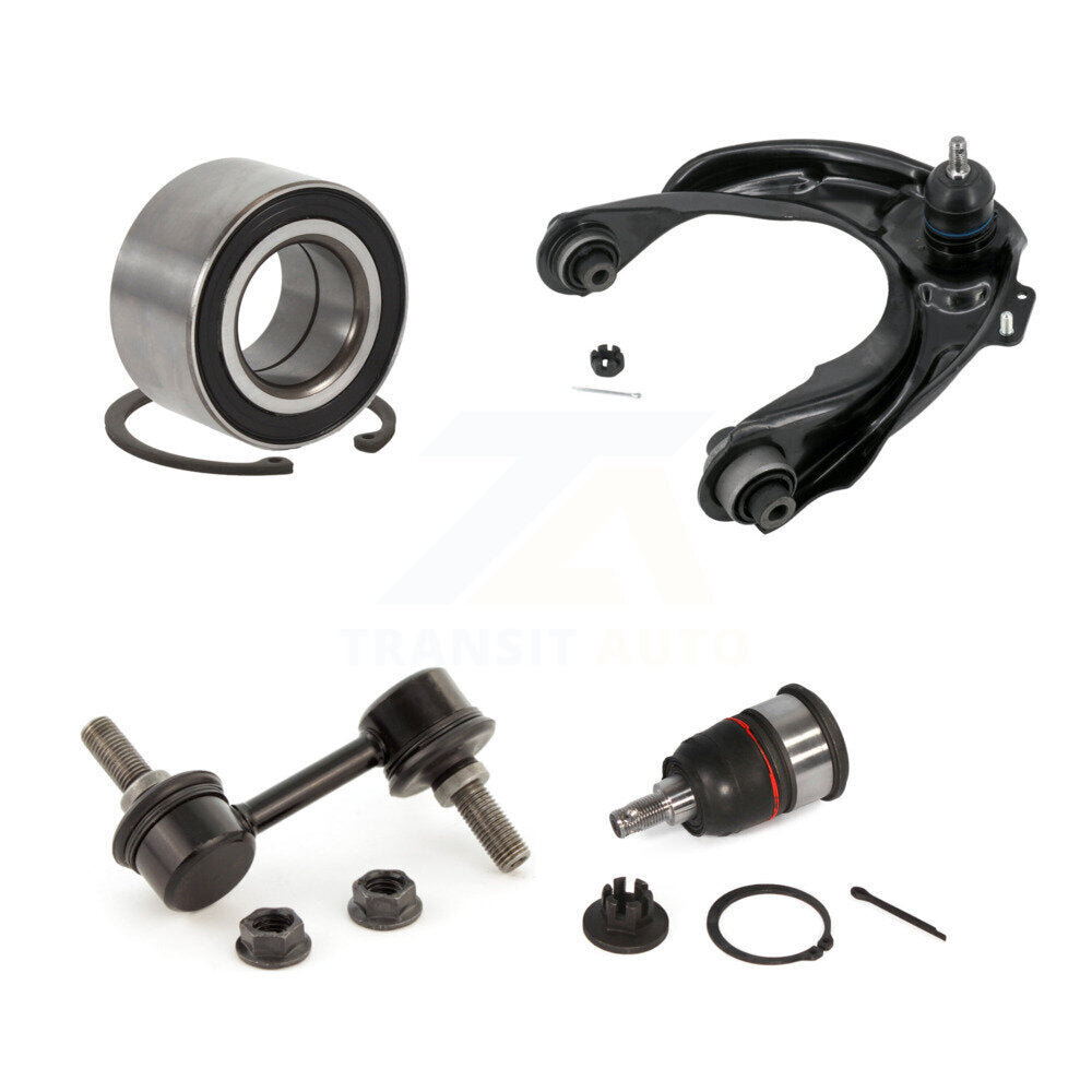 Kit de bras de commande supérieur et de liaison, roulement avant gauche, rotule inférieure, pour Acura TL