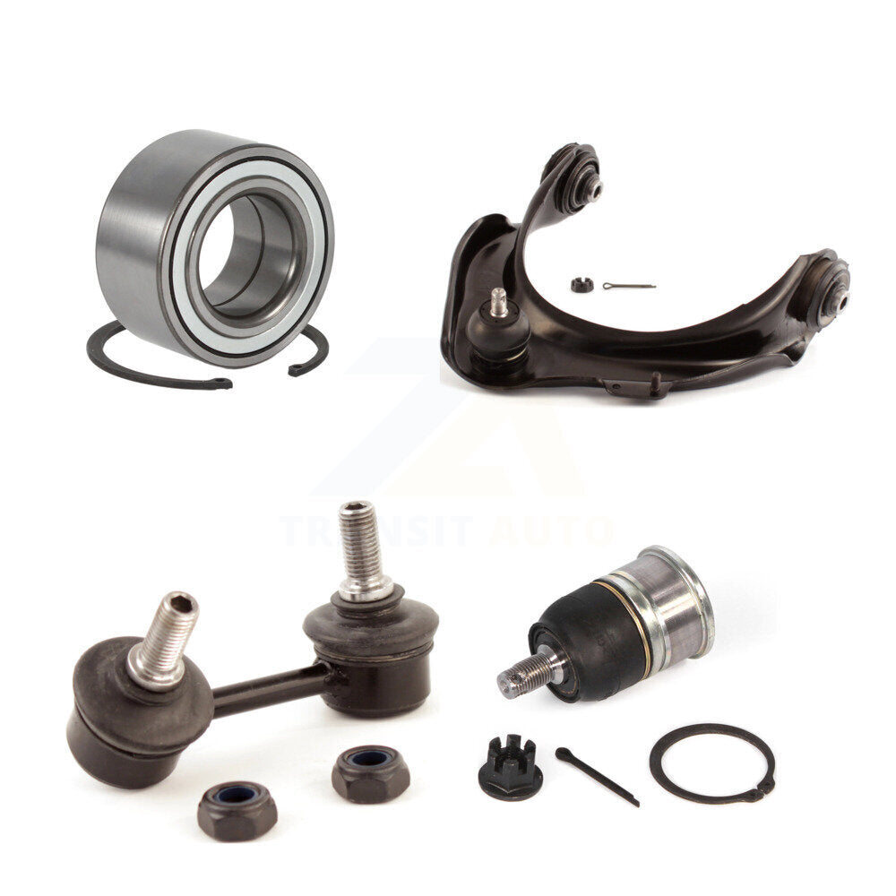 Kit de liaison de bras supérieur de rotule inférieure de roulement avant gauche pour Honda Accord Acura T