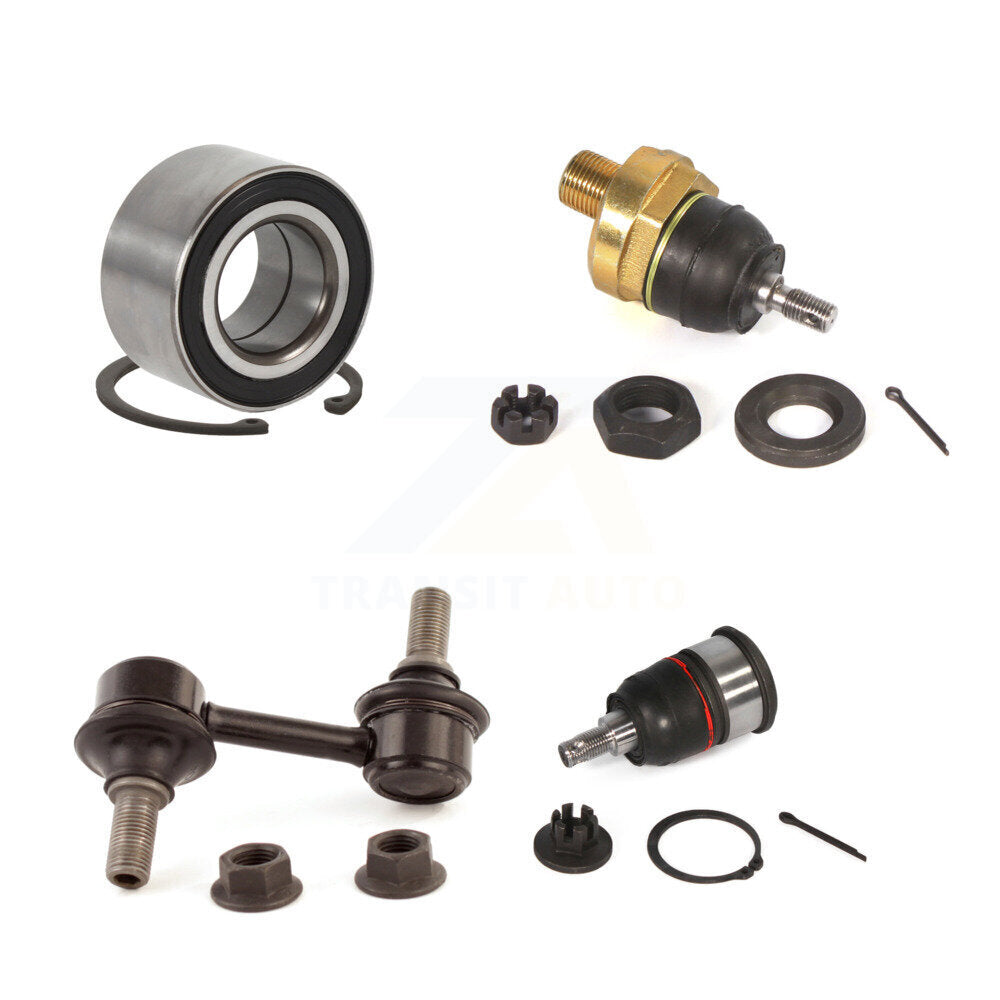 Kit de liaison de rotule supérieure et inférieure, roulement de roue avant gauche, pour Acura TL 2007 – 2008