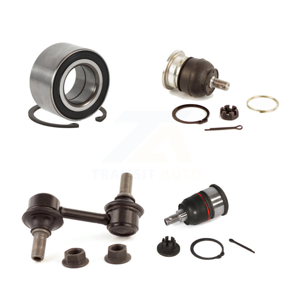 Kit de liaison de rotule supérieure et inférieure, roulement de roue avant gauche, pour Acura TL 2007 – 2008