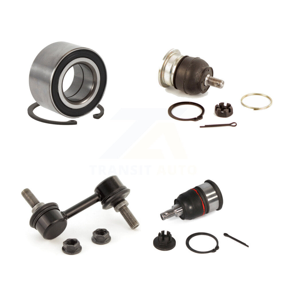 Kit de liaison de rotule supérieure et inférieure, roulement de roue avant gauche, pour Acura TL 2004 – 2006