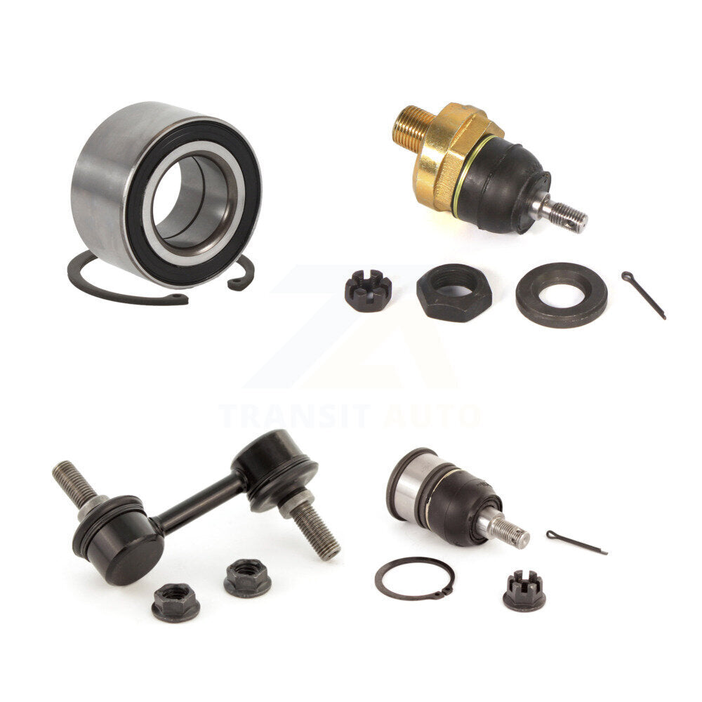 Kit de rotule inférieure supérieure et de barre stabilisatrice, roulement avant gauche, pour Honda Accor