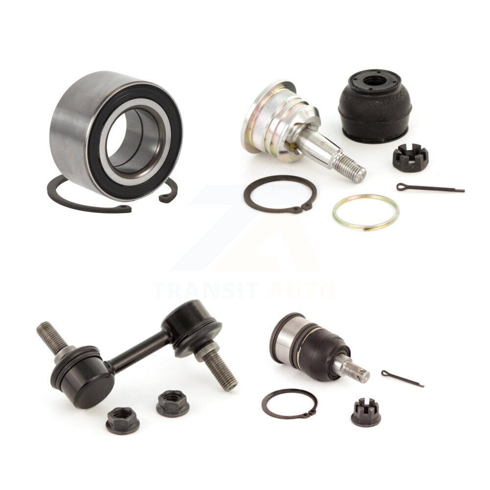 Kit de rotule inférieure supérieure et de barre stabilisatrice, roulement avant gauche, pour Honda Accor